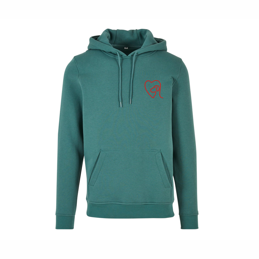 Heavy Hoodie Pale Leaf – Vorderseite