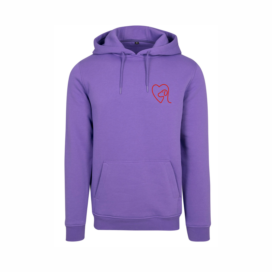 Heavy Hoodie Ultra Violet – Vorderseite